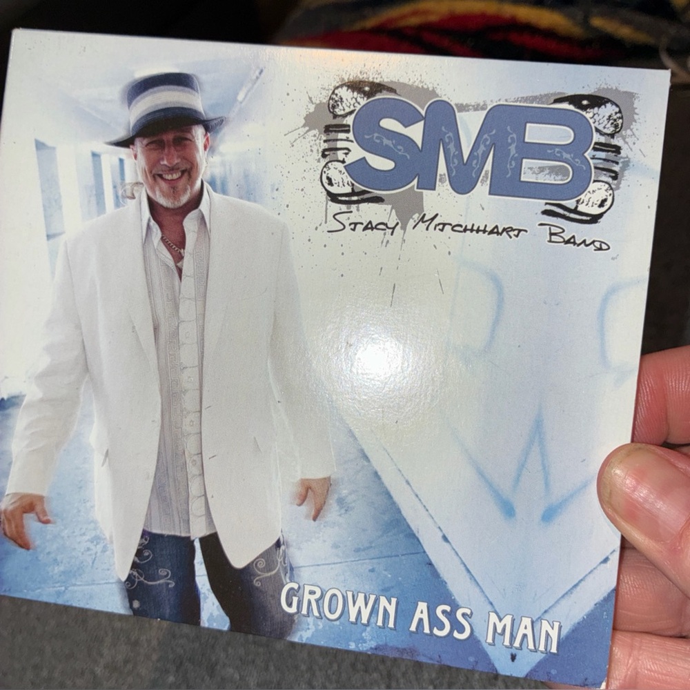 Signed - STACY MITCHHART BAND - Grown Ass Man - CD - **Excellent**
